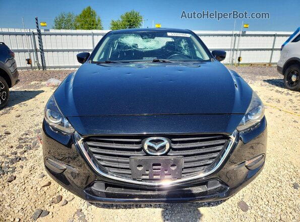 3MZBN1V33JM215399 2018 MAZDA 3 Black Widok z przodu