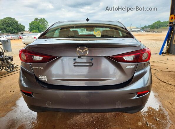 3MZBN1V33JM240013 2018 MAZDA 3 Charcoal Вид ззаду