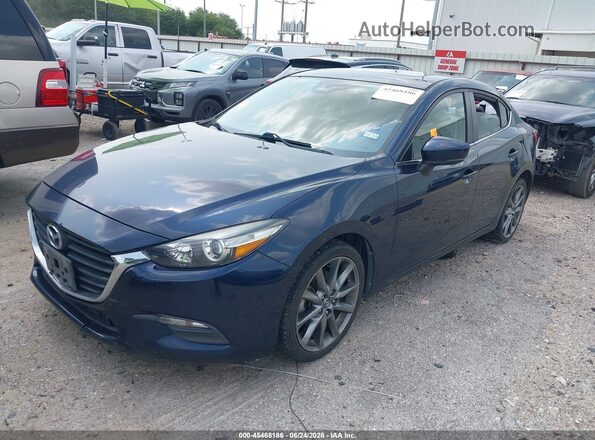 3MZBN1V34JM257791 2018 MAZDA 3 Blue Przód lewy