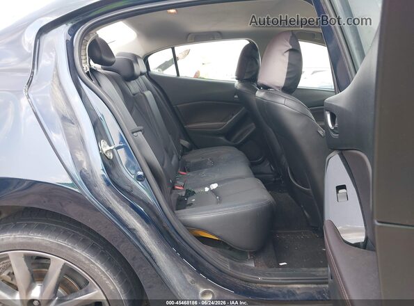 3MZBN1V34JM257791 2018 MAZDA 3 Blue Widok naklejki z numerem VIN
