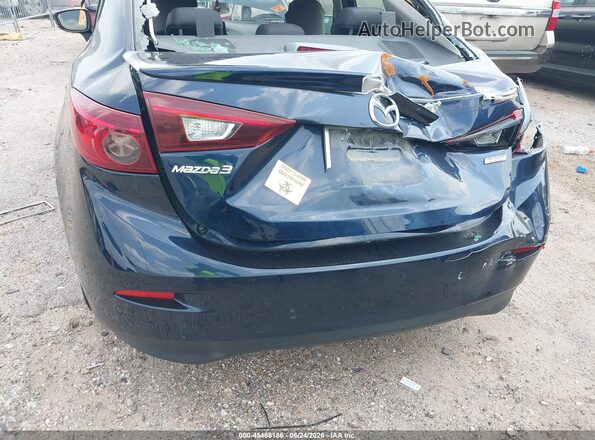 3MZBN1V34JM257791 2018 MAZDA 3 Blue Widok z przodu