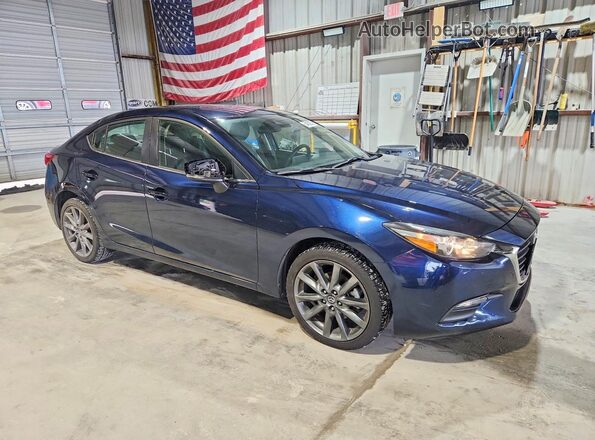 3MZBN1V34JM271867 2018 MAZDA 3 Blue Delantero derecho
