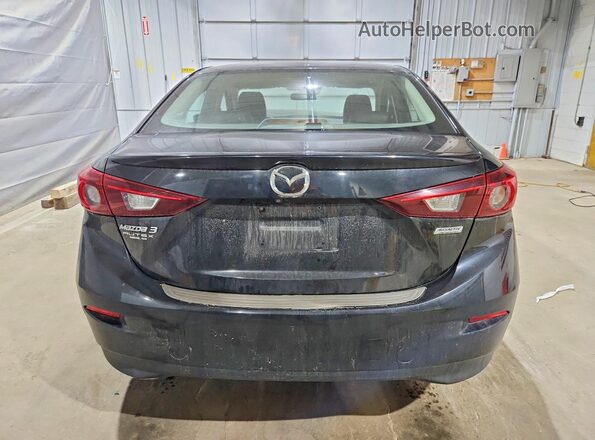 3MZBN1V35JM162561 2018 MAZDA 3 Черный Вид сзади