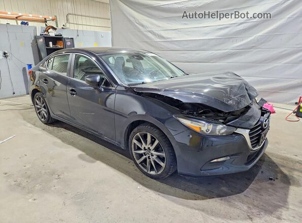 3MZBN1V35JM162561 2018 MAZDA 3 Черный Передняя правая четверть