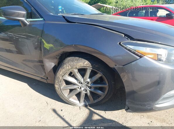 3MZBN1V37JM263147 2018 MAZDA 3 Серый Вид спереди