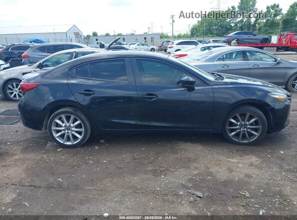 3MZBN1V39JM204813 2018 MAZDA 3 Black Widok wnętrza z tyłu