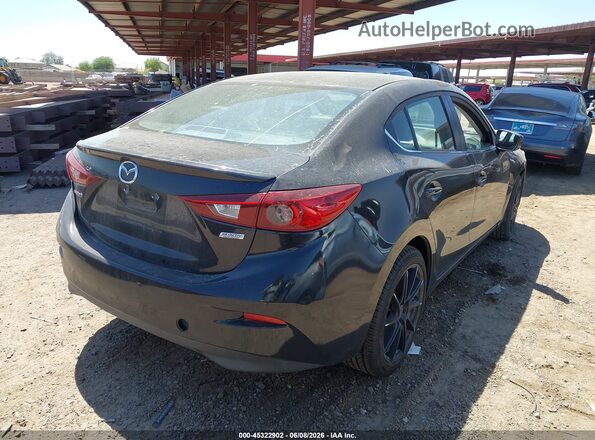3MZBN1V3XJM201421 2018 MAZDA 3 Черный Задняя правая четверть