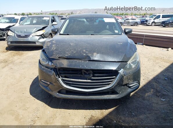 3MZBN1V3XJM201421 2018 MAZDA 3 Черный Вид спереди
