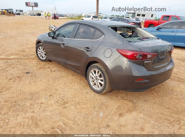 3MZBN1V71HM121325 2017 MAZDA 3 Gray Trasero izquierdo