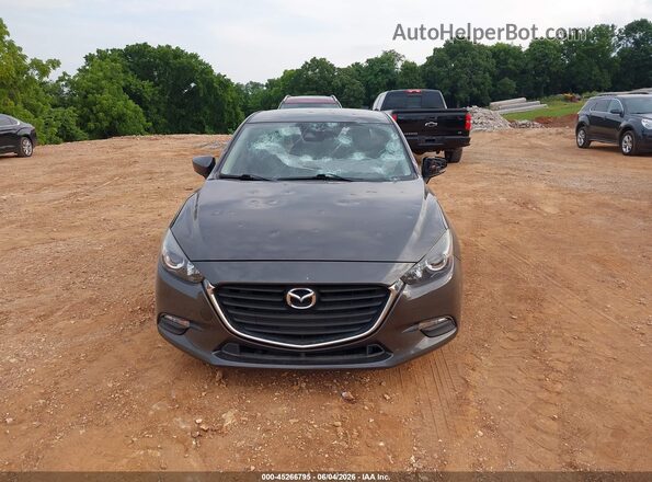 3MZBN1V71HM121325 2017 MAZDA 3 Gray Vista interior trasera