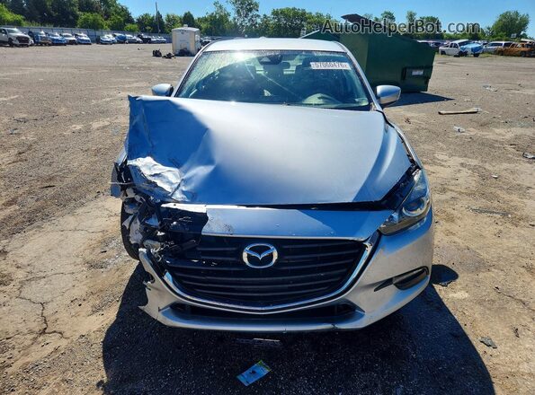 3MZBN1V71HM151733 2017 MAZDA 3 Silver Front view