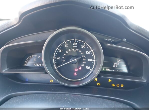 3MZBN1V72HM147559 2017 MAZDA 3 Gray Rear seats view
