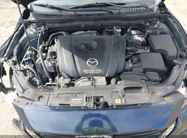 3MZBN1V72HM148016 2017 MAZDA 3 Blue უკანა ხედი