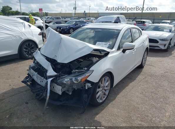 3MZBN1V74HM100128 2017 MAZDA 3 White Front view