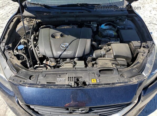 3MZBN1V76HM145667 2017 MAZDA 3 Blue უკანა სალონის ხედი