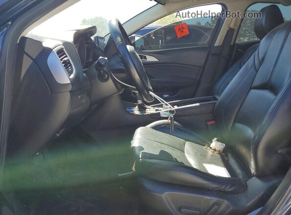 3MZBN1V76HM145667 2017 MAZDA 3 Blue წინა სალონის ხედი