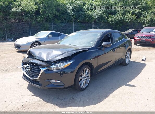 3MZBN1V77HM118364 2017 MAZDA 3 Черный Передняя левая четверть
