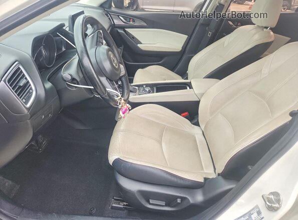 3MZBN1W30HM140136 2017 MAZDA 3 White Vista interior delantera