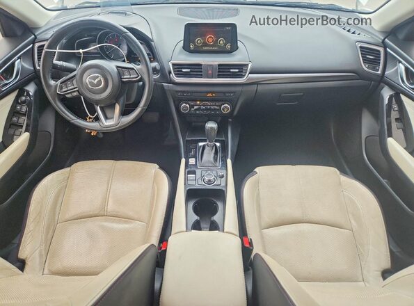3MZBN1W30HM140136 2017 MAZDA 3 White Vista del salpicadero