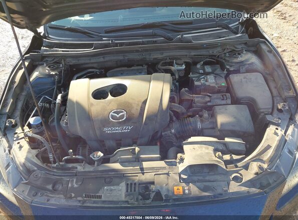 3MZBN1W30JM214662 2018 MAZDA 3 Синий Вид сзади