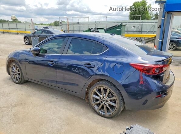 3MZBN1W31JM253213 2018 MAZDA 3 Blue Задня ліва чверть