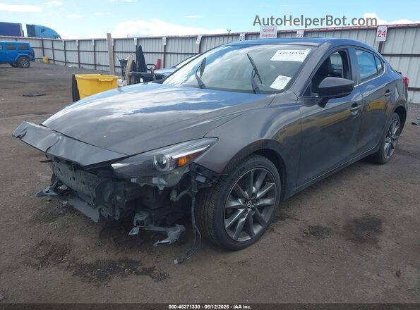 3MZBN1W33JM160919 2018 MAZDA 3 Black Vista tres cuartos delantera izquierda
