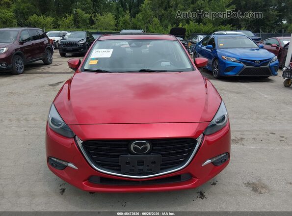 3MZBN1W35JM249505 2018 MAZDA 3 Red Widok wnętrza z tyłu