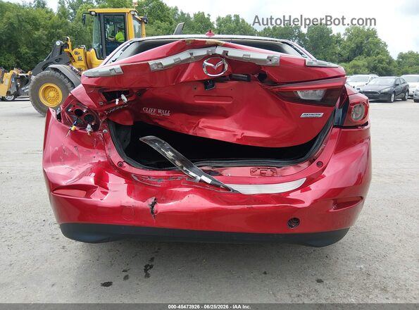 3MZBN1W35JM249505 2018 MAZDA 3 Red Widok z przodu