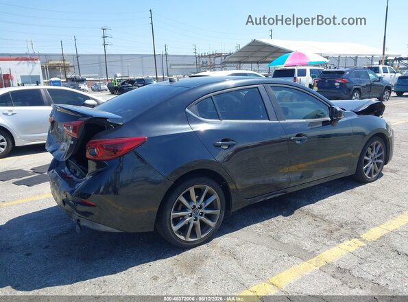 3MZBN1W36JM185796 2018 MAZDA 3 Black Հետևի աջ