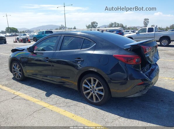 3MZBN1W36JM185796 2018 MAZDA 3 Black Հետևի ձախ