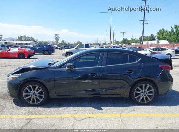 3MZBN1W36JM185796 2018 MAZDA 3 Black Սալոնի 360 աստիճան տեսք