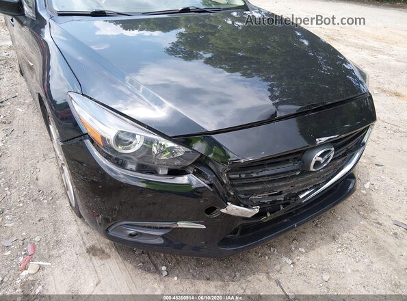 3MZBN1W38HM143091 2017 MAZDA 3 Black Դիմացի տեսք