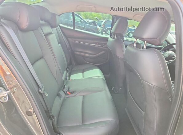 3MZBPAAL2KM114615 2019 MAZDA 3 Black Հետևի նստատեղերի տեսք
