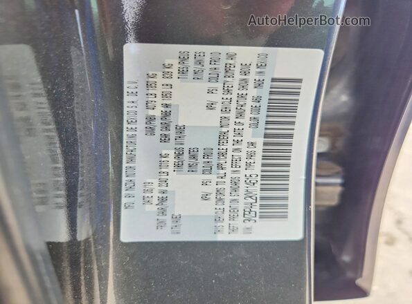 3MZBPAAL2KM114615 2019 MAZDA 3 Black VIN կոդի պիտակի տեսք