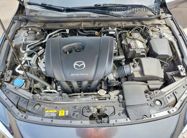 3MZBPAAL2KM114615 2019 MAZDA 3 Black Սալոնի հետևի տեսք