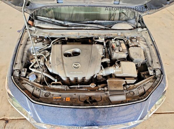 3MZBPAAL5KM107898 2019 MAZDA 3 Синий Вид задней части салона