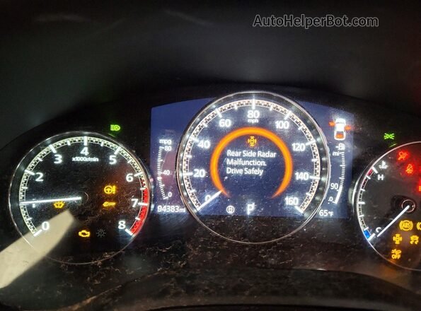 3MZBPAAL5KM107898 2019 MAZDA 3 Синий Вид щитка приборов