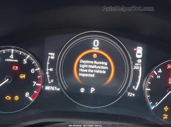 3MZBPAAL5KM109960 2019 MAZDA 3 Black Vista de los asientos traseros