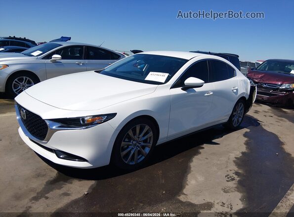 3MZBPAAL8KM113601 2019 MAZDA 3 White Передня ліва чверть