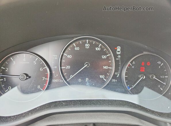 3MZBPAAL9KM109511 2019 MAZDA 3 Gray Instrument cluster view