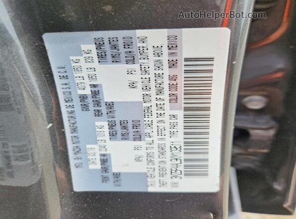 3MZBPAAL9KM109511 2019 MAZDA 3 Gray Engine compartment view