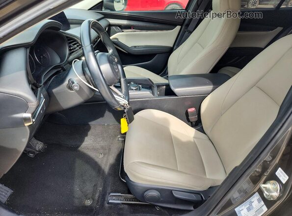 3MZBPAAL9KM109511 2019 MAZDA 3 Gray Front interior view