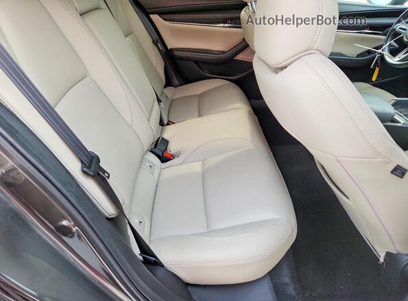 3MZBPAAL9KM109511 2019 MAZDA 3 Gray Rear seats view