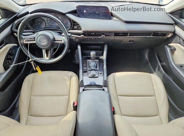 3MZBPAAL9KM109511 2019 MAZDA 3 Gray Dashboard view