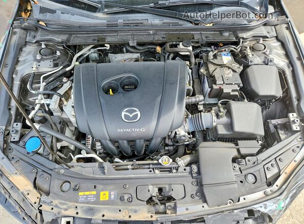 3MZBPAAL9KM109511 2019 MAZDA 3 Gray Rear interior view
