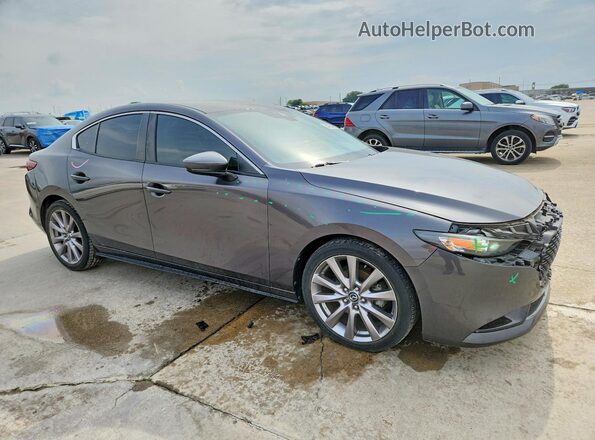 3MZBPAAL9KM109511 2019 MAZDA 3 Gray Front right