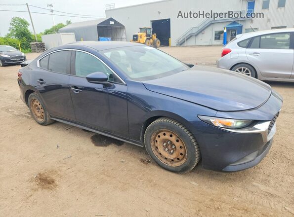 3MZBPAB77KM103126 2019 MAZDA 3 Blue Передня права чверть