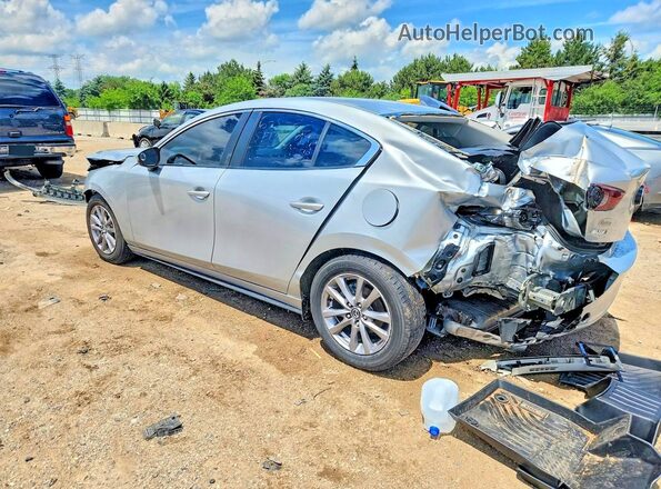 3MZBPABL2LM124738 2020 MAZDA 3 Silver Trasero izquierdo