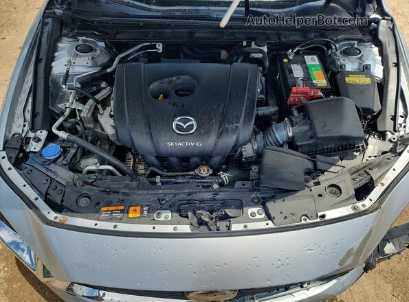 3MZBPABL2LM124738 2020 MAZDA 3 Silver Vista interior trasera