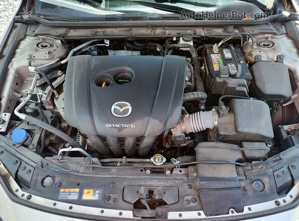 3MZBPABL2NM311593 2022 MAZDA 3 Beige Vista interior trasera